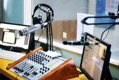 Announcer's Booth Setup of DYDC